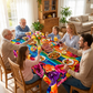 🌸 TIJDELIJK 50% KORTING! 🍽️ Waterdicht Bloemenprint Tafelkleed voor Eettafel & Feesten – Vlekbestendig, HD-Druk & Duurzaam Polyester – Elegant & Makkelijk te Onderhouden ✨
