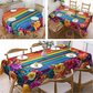 🌸 TIJDELIJK 50% KORTING! 🍽️ Waterdicht Bloemenprint Tafelkleed voor Eettafel & Feesten – Vlekbestendig, HD-Druk & Duurzaam Polyester – Elegant & Makkelijk te Onderhouden ✨