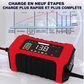 🔋 FLASH-AKTION: 50% RABATT! ⚡ Intelligentes KFZ-Batterieladegerät 12V 6A – 9 Stufen & Impulsreparatur – LCD-Farbdisplay für Blei-Säure-Batterien 🚗