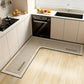 🎉2026 Uitverkoop! Meer dan 17.000 verkocht! 🖕50% KORTING! 🧉💧 Sneldrogende L-Vormige Antislip Keukenmat — Absorbeert Water & Olie, Glijdt Niet, Optimaal Comfort Tijdens het Koken. 🏠