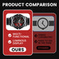 ⌚ FLASH SALE: 50% KORTING! Multifunctioneel Lichtgevend Herenhorloge – Quartz, Waterdicht, Stopwatch & Timer voor Dagelijks Stijl ✨
