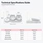 2-in-1 Ergonomic Elevated Tilted Pet Bowl
