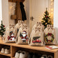 🎁 50% KORTING – KOOP 1 KRIJG 5! Kerstcadeauzakjes met Schattige Prints | Herbruikbaar & Scheurvast | Met Koordsluiting voor Snoep, Sieraden & Kleine Cadeautjes