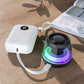 🎵🧲 Magnetische Mini Bluetooth Speaker met RGB Licht – Compact formaat, verrassend geluid, kleurrijk licht, de leuke accessoire om overal op te plakken voor feestjes, de keuken of werkplaats 🌈✨