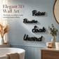 🎉 2026 Sale — Over 13,000 Sold!🛁 4‑Piece Farmhouse Bathroom Wall Decor Set‑3D Cutout Poplar Wood Wall Signs 🧱✨