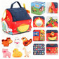 🧸 PROMO FLASH : 50% DE RÉDUCTION ! Maison de Ferme Interactive en Peluche – 6 Zones d'Exploration & Marionnettes Animaux for Apprendre en Jouant 🚜✨