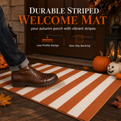 🚪 LIMITED‑TIME 50% OFF! ✨ Simple Striped Non‑Slip Door Mat – Stain‑Resistant, Durable, Multi‑Size ✨