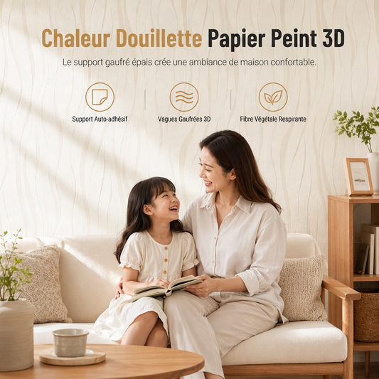 🏠 50% KORTING! 🎨 3D-textuur behang – Verdikt & zelfklevend voor muren ✨