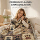 🐾 FLASHAANBIEDING: 50% KORTING! Zachte Flanellen Deken – Pootafdrukpatroon & Comfortabel Gevoel voor Gezellige Ontspanningsmomenten ☁️✨