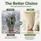 ⏳ 50% KORTING! ⏰ Planten Vorstbescherming | 80g Ademend Non-woven Doek | Beschermt Tegen Vorst, Sneeuw & Kou | UV-bestendig | Voor Tuin-, Pot- & Balkonplanten