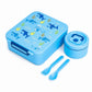 🍱🎒 -50% KORTING! 🥪Lekvrije Voedselveilige Bento Lunchbox Set voor Kinderen met Soepkom – 4-Vaks Lunchtrommel voor Scholieren