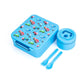 🍱🎒 -50% KORTING! 🥪Lekvrije Voedselveilige Bento Lunchbox Set voor Kinderen met Soepkom – 4-Vaks Lunchtrommel voor Scholieren