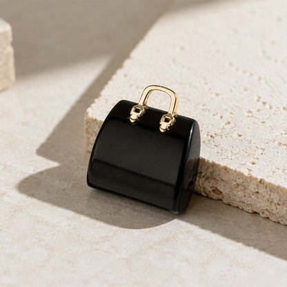 ⏳🔥LIMITED-TIME 50% OFF! ⏰Miniature Elegant Stone Handbag Ornament
