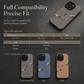📱 LIMITED-TIME 50% OFF ✨ Suede Phone Case — Creation of Adam Design, Secure Grip, Precision Camera Protection