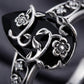 ✨Bohemien-achtige vintage ring met bloemenrankmotief