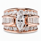 💍 50% KORTING! ✨ Verlovingsring met marquise-zirkonia en koninklijke schittering 🌸