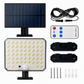 📢📢50% OFF !! ⏰Split Design Outdoor Solar Wall Light with Motion Sensor and Remote Control Waterproof Solar Powered Street Lamp with 3 Modes for Courtyard Garage