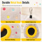 🐦 BEPERKTE AANBIEDING: -50% 🥚 Hangend katoenen vogelnest in eivorm, dubbele fleece en warme winterplek