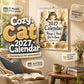 🐱🔥 50% KORTING! 2027 Katten Muurkalender – Maandelijkse Schattige Katten, Groot Datarooster, Dik Papier, Wanddecoratie voor Thuis & Kantoor ✨
