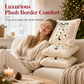 🎄 Geborduurde Kerstboom Kussenhoes met Strik 45x45cm Decoratieve Kussenhoes voor Bank & Woonkamer 🧸