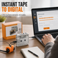 ⏳ 50% KORTING! ⏰ Transparante draagbare cassettespeler & cassette-naar-MP3-converter met USB-C