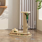 ⏳ 50% KORTING! ⏰ Interactive Cat Scratching Post – Sisal-Wrapped Durable Post, Feather Teaser & Ball Toys & Sturdy Stable Base – Healthy Scratching & Hours of Fun 🎾