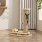 ⏳ 50% KORTING! ⏰ Interactive Cat Scratching Post – Sisal-Wrapped Durable Post, Feather Teaser & Ball Toys & Sturdy Stable Base – Healthy Scratching & Hours of Fun 🎾