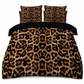 ⏳ 50% KORTING! ⏰ Dekbedovertrek-set, digitale print – polyester, met bijpassende kussenslopen🐆