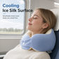 ⏳ FLASH SALE: 50% OFF! U-Shaped Memory Foam Travel Neck Pillow – Cooling Ice Silk Cover, Magnetic Buckle & 360° Ergonomic Neck Support for Maximum Comfort on Planes, Trains and at the Office ✨🛫