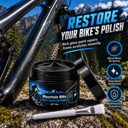 ⏳ 50% KORTING! ⏰ Lakreparatiepasta voor fietsframes met kwastje, voor het herstellen van krassen en slijtage aan mountainbikes