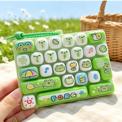 ⏳ 50% KORTING! ⏰ Schattige sleutelhanger met toetsenbordknopjes – fidget-speeltje