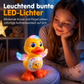 📢📢50% KORTING!! ⏰ Elektrisch zingend en dansend eendje van een tekenfilm – flapperende vleugels, kleurrijke LED-lampjes en vrolijke ritmes – leuk interactief muzikaal speelgoed voor kinderen 🎵