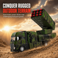 📢📢50% OFF !! ⏰Oversized Remote Control Missile Launcher Toy Truck