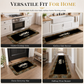 🏠✨ Geometric Flannel Door Mat – Water & Oil Absorbing Doormat for Kitchen, Bathroom & Entryway
