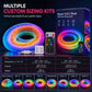 ⏳ Tijdelijke aanbieding⏳ Neonlichtband met 360° rondomverlichting, verkrijgbaar van 1 tot 5 m