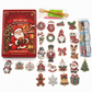 📢📢50% KORTING!! ⏰ DIY-set voor een kerst-aftelornament van 24 dagen🎄🎅📅