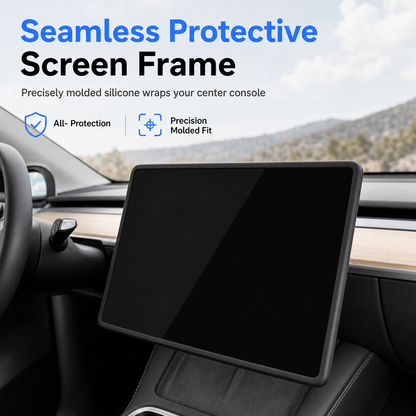 ⏳Limited-time 50% off⏰Silicone Center Display Protective Cover for 3 & Y Series🚗🖥️🛡️