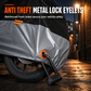 Waterproof Motorcycle Cover with Lock Holes