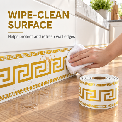 🧱 Zelfklevende decoratieve wandrand