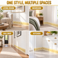 🧱 Zelfklevende decoratieve wandrand