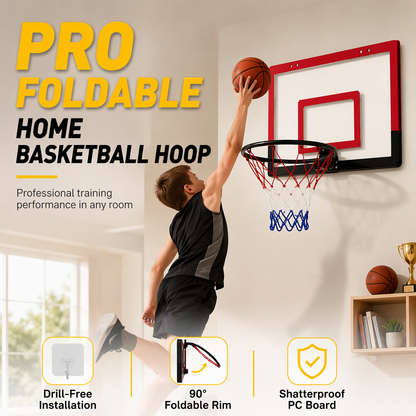 📢📢50% KORTING!! ⏰ Opvouwbaar basketbalrek voor kinderen, geschikt voor gebruik binnen en buiten.