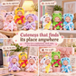 🎁Nu 50% Korting! Mini Reborn Babypoppen Set – Levensechte Mini Poppen met Schattige Dierenbadjasjes, Perfect Cadeau voor Kinderen