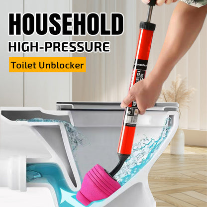 Hogedruk-ontstopper voor huishoudelijke toiletten