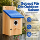 🐦Weerbestendig houten vogelhuisje voor buiten