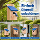 🐦Weerbestendig houten vogelhuisje voor buiten