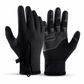 Winterhandschoenen voor buitensporten, waterdicht, winddicht en warm gevoerd, met ritssluiting, geschikt voor fietsen, wandelen en skiën