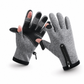 Winterhandschoenen voor buitensporten, waterdicht, winddicht en warm gevoerd, met ritssluiting, geschikt voor fietsen, wandelen en skiën