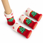 🎄🔥 Kerstsokken voor stoelen – Geluidsdempende bescherming van dik vilt, feestelijke aanbieding🧦