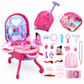 📢📢 50% KORTING🎀 Make-upkoffer voor kinderen – Draagbare verkleedset voor meisjes