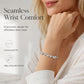 🦋 50% KORTING! ✨ Armband met vlinder-motief en Cubaanse schakels, bezet met zirkonia in pavé-stijl – AAA+ micro-pavé-steentjes op gepolijste Cubaanse schakels, meerlaagse platina-zilveren galvanisatie, dubbele veiligheidssluiting en hypoallergeen – 7,5" 💎